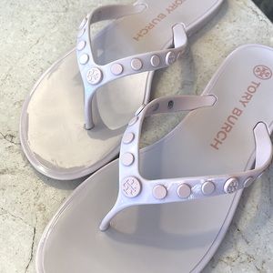 Pink Tory Burch~Excellent Condition! flip flops W8 “Sedona Rose” Beautiful
